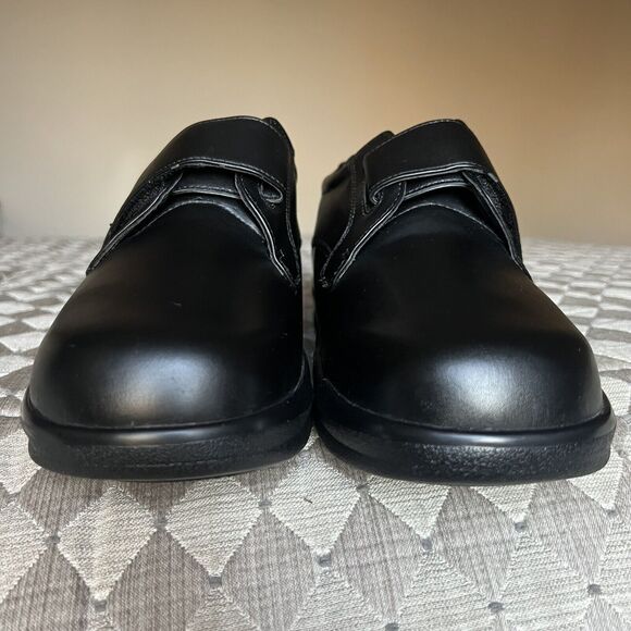 Apex Ambulator Biomechanical Single Monk Strap Black Leather B3000M Men’s 11 X-W - Picture 9 of 15